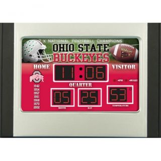 Ohio State Buckeyes Scoreboard Desk Clock