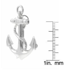 Tressa Sterling Silver Anchor Pin