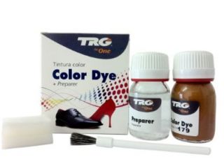 TRG the One Self Shine Leather Dye Kit #179 Walnut Shoes