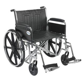 Sentra Extra Heavy duty Wheelchair with Various Arm Styles and Front