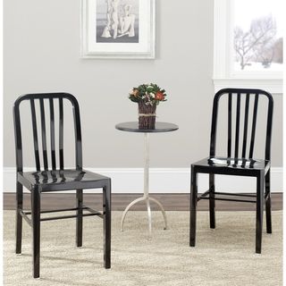 Safavieh Polaris Black Side Chairs (Set of 2)