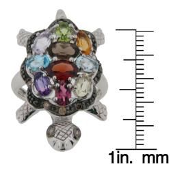Meredith Leigh Silver Multi stone and 1/4ct TDW Diamond Critters