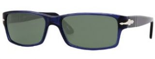  Sunglasses Persol PO2747S 181/31 BLUE CRYSTAL GREEN Clothing