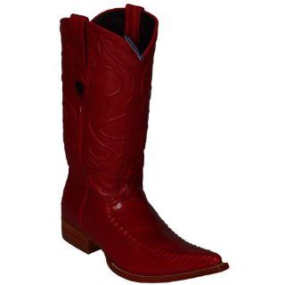 Pointy Front Classic Mens Cowboy Boots Western Fashion Exotic Animal