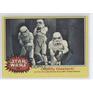  Deadly blasters (Trading Card) 1977 Star Wars #182 