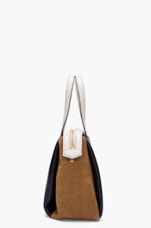Marc By Marc Jacobs Large Black & Cream Satchel for women