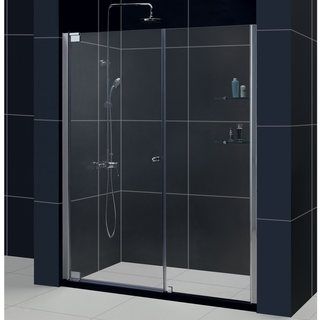 DreamLine Elegance Frameless Pivot Shower Door 58 60 W x 72 H