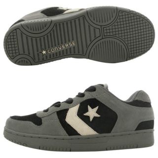 Converse Central Womens Ox Grey Athletic Inspired Shoes