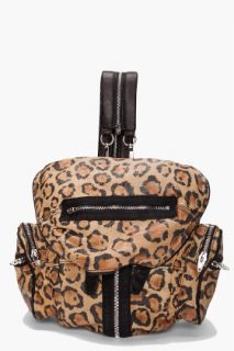 Alexander Wang Marti Leopard Print Backpack for women