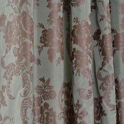 Boudoir Faux Silk Taffeta Printed Pattern 96 inch Curtain Panel