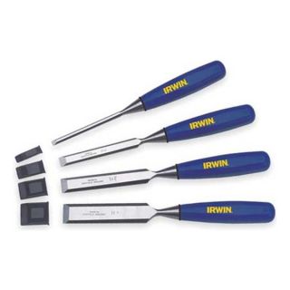 Irwin M444/S4 Wood Chisel Set, 4 PC, 1/4 To 1 In Tip
