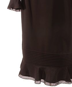 Albert Nipon Petite Black Skirt Suit