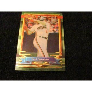 1994 Topps Finest PREPRODUCTION MLB Card #185 (Cleveland Indians