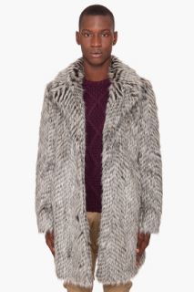 Marc By Marc Jacobs Ricky Racoon Fur Coat for men