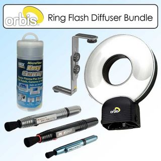 Orbis Ring Flash Diffuser Arm Kit with Cleaning Accessories
