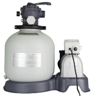 Krystal Clear 2650 GPH Intex Sand Filter Pump System: Toys