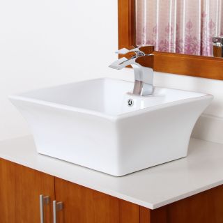 Grade A Ceramic Square Design Bathroom Sink Today $117.99
