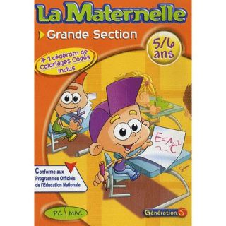 LA MATERNELLE ; GRANDE SECTION   Achat / Vente PC LA MATERNELLE