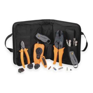 Paladin Tools 901081 Deluxe Coax Cable Tool Kit, 8 Pc