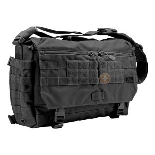 5.11 Tactical 56962 Rush Delivery Messenger Bag, Black