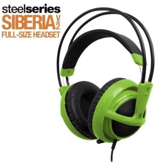 Steelseries Siberia v2 Green   Achat / Vente CASQUE   MICROPHONE