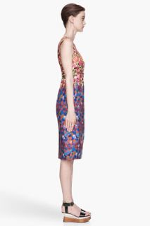 Marc Jacobs Multicolor Belted Floral Print Dress for women