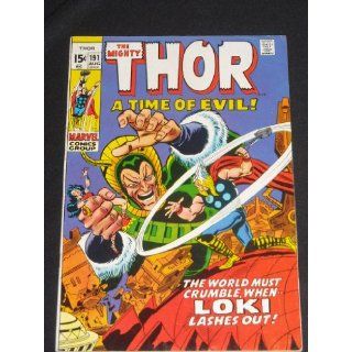 Mighty Thor # 191 Bronze Age Comic Book Buscema