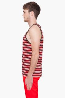Marc By Marc Jacobs Undergrad Striped Tank Top for men