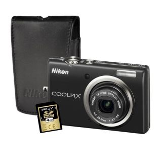 NIKON Coolpix S570 Noir + Etui + Carte SD 4 Go   Achat / Vente COMPACT