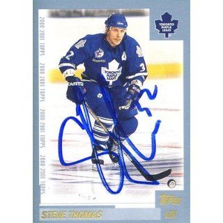 Toronto Maple Leafs Autographed 2000 2001 Topps Card # 191 SL COA