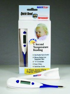 BestMed KD 192 Flexible Tip 5 Second Thermometer Health