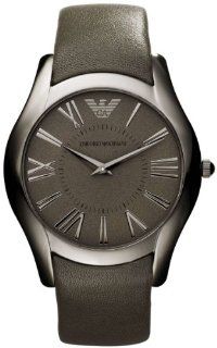 Emporio Armani Super Slim Leather Mens Watch AR2057 Watches 