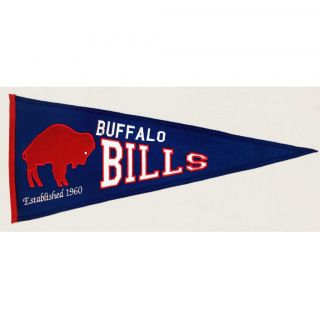 Buffalo Bills Throwback Wool Pennant
