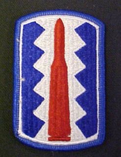 197th Infantry Brigade Full Color Dress Patch Clothing