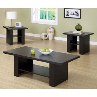 Cappuccino 3 piece Occassional Table Set Today $260.09 2.0 (1 reviews