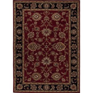 Hand tufted Traditional Oriental Red Wool Rug (4 x 8) Today: $189.99
