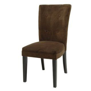 Matinee Parsons Chair [Set of 2] Upholstery Chocolate