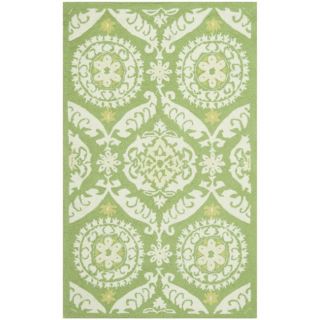 Hand hooked Chelsea Heritage Green Wool Rug (26 x 4) Today $49.99