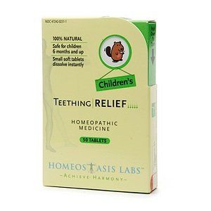 Homeostasis Labs Childrens Teething Relief, Tablets 50 ea