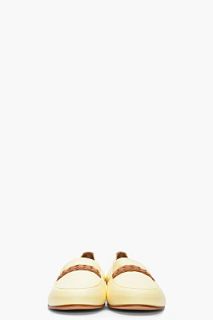 Rag & Bone Yellow Leather Saville Loafer for women
