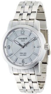 Tissot Mens T014.410.11.037.00 PRC 200 Silver Dial Stainless Steel