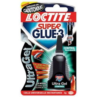 Colle Super glue3   ultragel control   3 g   Colle Super Glue 3 Ultra