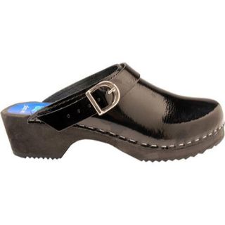 Cape Clogs Solids Adjustable Black Patent Leather Today $73.95