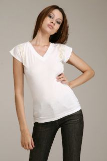 Diesel Landy White T shirt  for women