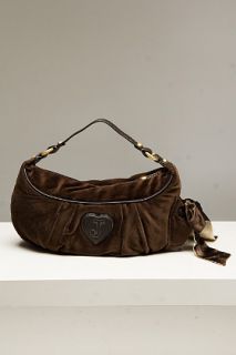 Juicy Couture  Gigi Small Brown Velour Purse for women