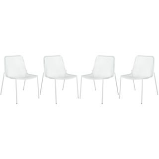 Safavieh Orion White Side Chairs (Set of 4)