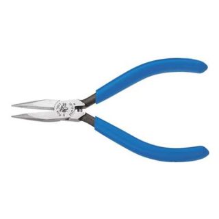 Klein Tools D322 41/2C Long Nose Plier, 4 13/16 In, Spring, Slim