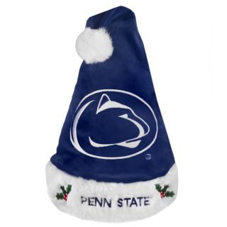Penn State Nittany Lions 2011 Colorblock Runoff Logo Santa Hat Today