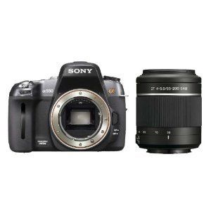 Sony DSLR A550 14.2 MP Digital SLR Camera with 55 200mm f