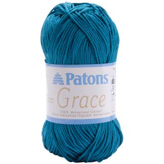 Grace Peacock Blue Crochet Yarn (136 yards) Today $5.99